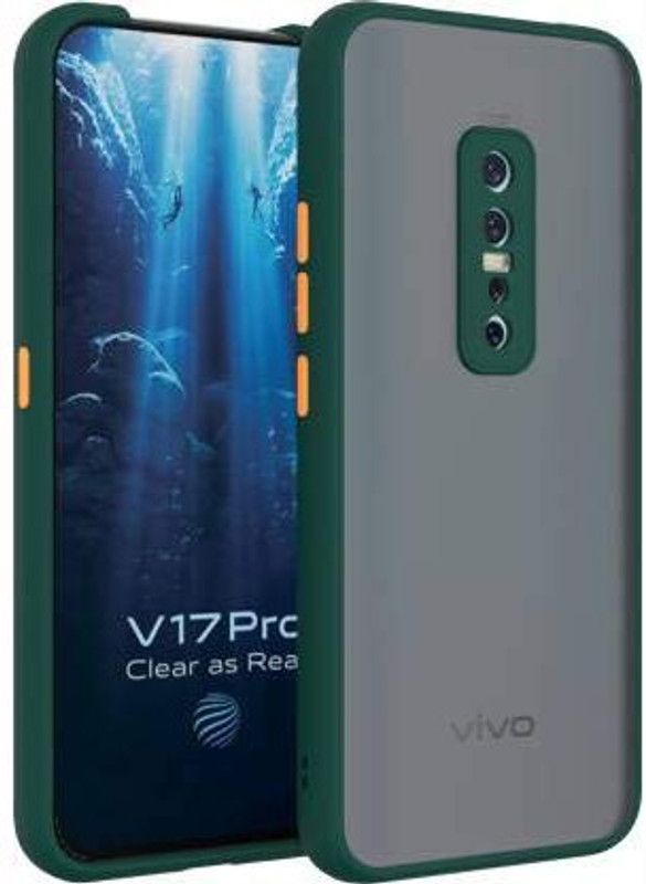 Aspir Back Cover for Vivo V17 Pro  (Green, Pack of: 1)