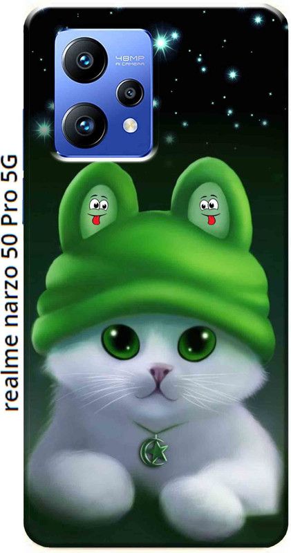 YorktoSis Back Cover for Realme Narzo 50 Pro 5G, Narzo 50 Pro 2844  (Multicolor, Anti-radiation, Silicon, Pack of: 1)