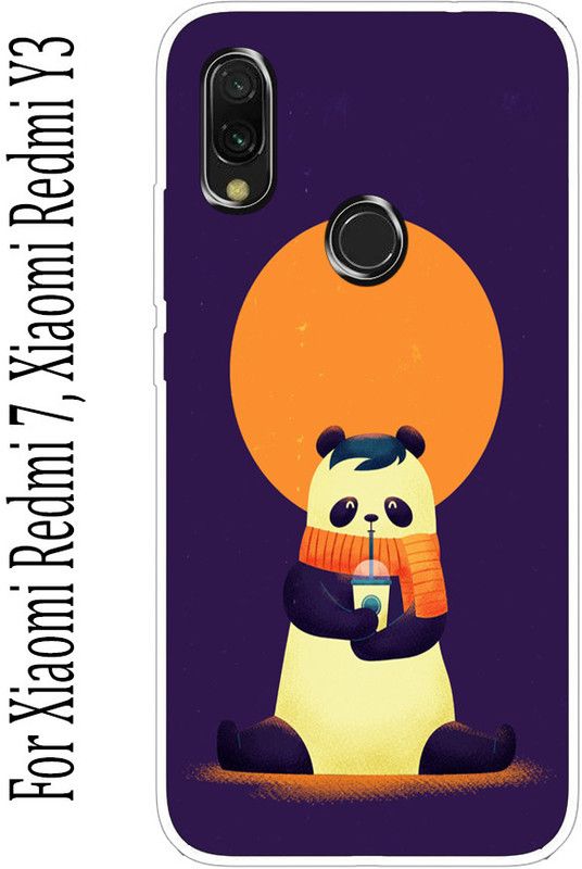 Gabroo Back Cover for Xiaomi Redmi 7, Xiaomi Redmi Y3  (Multicolor, Grip Case, Silicon, Pack of: 1)