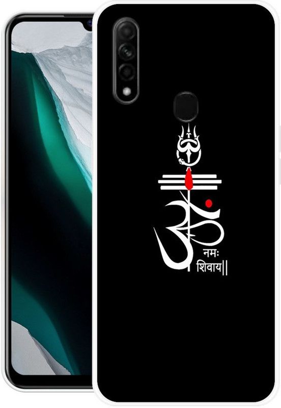 SHIVKUDI Back Cover for Oppo A31  (Multicolor, Grip Case, Silicon)