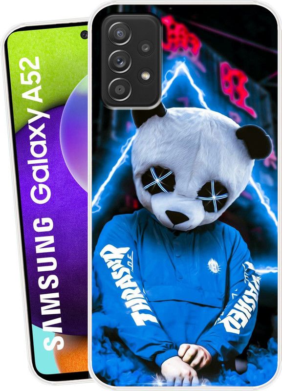 MKprint Back Cover for SamsungA52  (Multicolor, Flexible, Silicon, Pack of: 1)