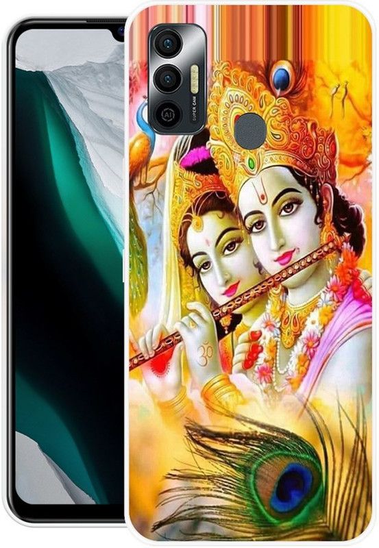 BLUEBUG Back Cover for Tecno Spark 7  (Multicolor, Grip Case, Silicon, Pack of: 1)