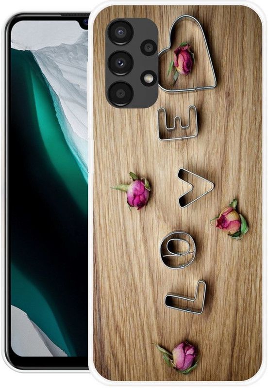 Pedimore Back Cover for Samsung Galaxy A13  (Brown, Grip Case, Silicon)
