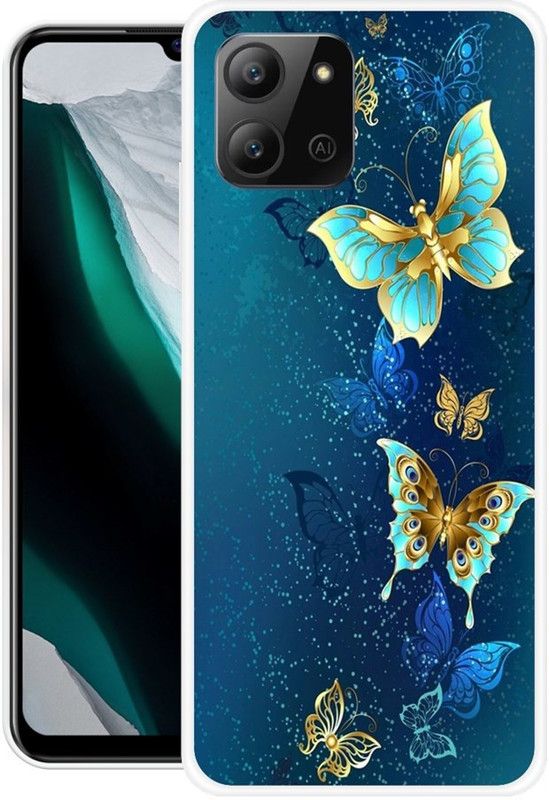 REALKING Back Cover for Infinix Hot 11 2022  (Multicolor, Grip Case, Silicon, Pack of: 1)