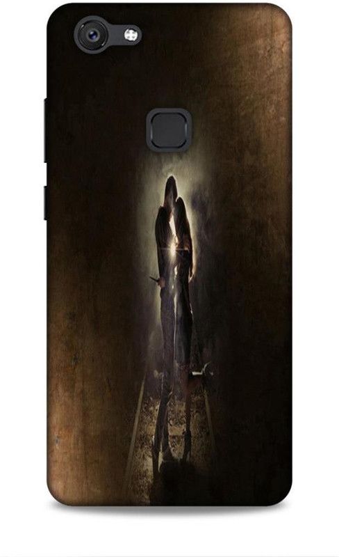 Keviv Back Cover for Vivo V7  (Black, Brown, Hard Case)