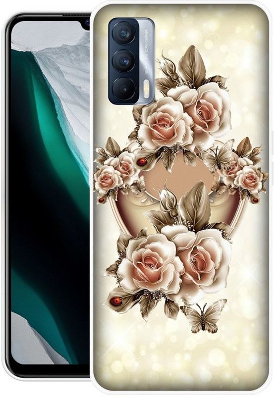 INDIALAND Back Cover for Realme X7  (Multicolor, Grip Case, Silicon)