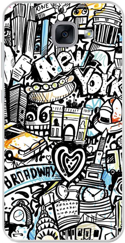 Print Zap Back Cover for Samsung On Max  (Multicolor, Grip Case, Silicon)