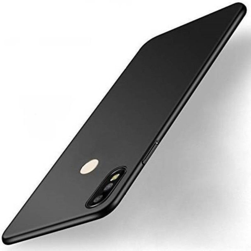 Sarju Back Cover for Vivo Y12  (Black, Grip Case)