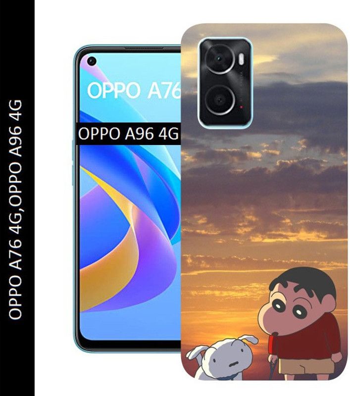 Anami Back Cover for OPPO A76 4G, OPPO A96 4G  (Multicolor, Grip Case, Silicon)