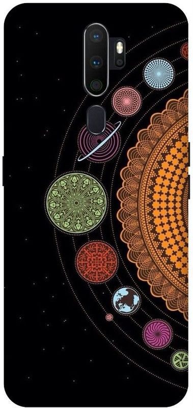 SSMORYA Back Cover for OPPO A5 2020 (Mandala) Printed Back Cover  (Multicolor, Waterproof, Pack of: 1)