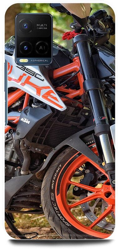 play fast Back Cover for Vivo Y33T, V2146 KTM, BIKE, LOVER, RIDER, KTM, DUKE  (Multicolor, Hard Case, Pack of: 1)