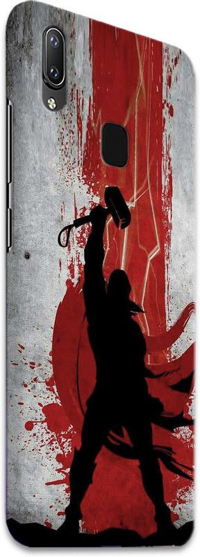 CoDecor Back Cover for Vivo Y95  (Red, Hard Case, Pack of: 1)