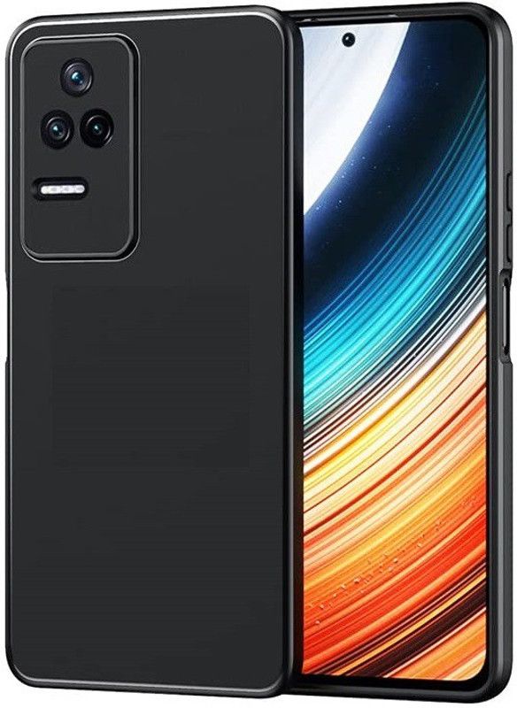 welldesign Back Cover for POCO F4 5G back glass, POCO F4  (Black, Shock Proof, Pack of: 1)