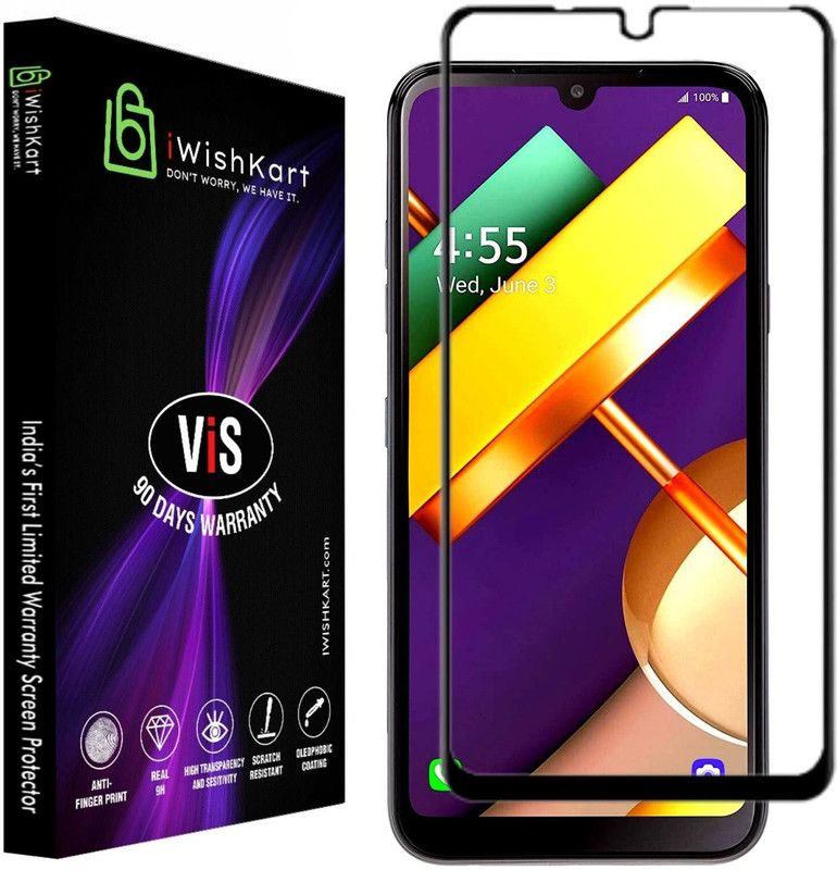 iWishKart Edge To Edge Tempered Glass for Oppo A53s  (Pack of 1)