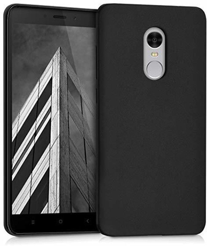 Druthers Back Cover for Mi Redmi Note 5, Mi Redmi Note 5  (Black, Flexible, Silicon, Pack of: 1)
