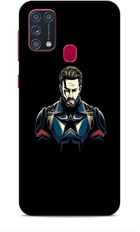 CRAFTARA Back Cover for Samsung Galaxy M31, Samsung Galaxy F41, Samsung Galaxy M21s  (Black, Blue, Hard Case)