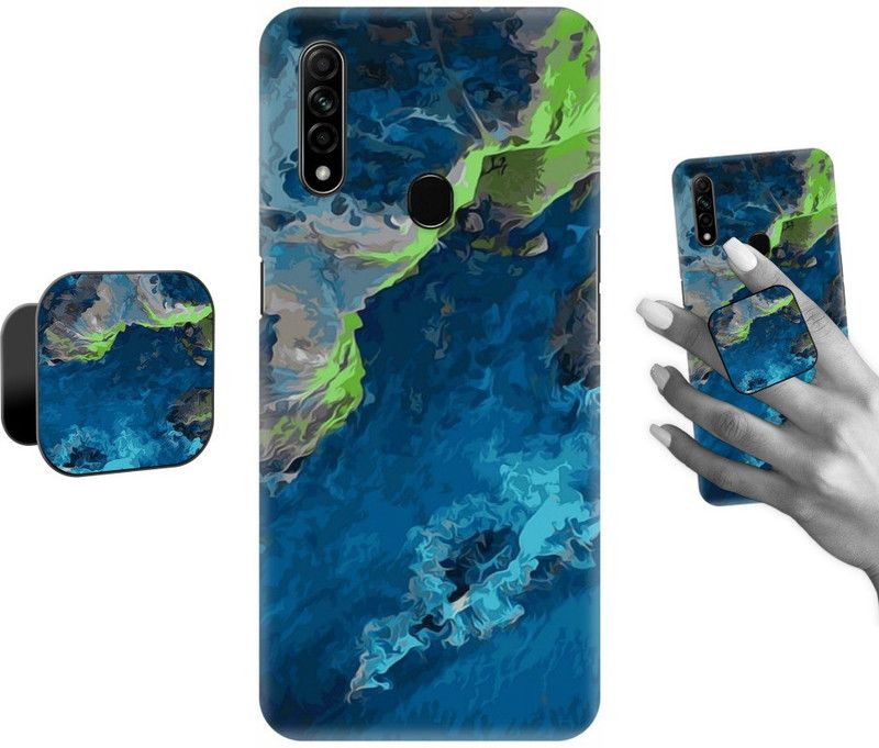 COBIERTAS Back Cover for Oppo A31  (Multicolor, Cases with Holder, Pack of: 1)