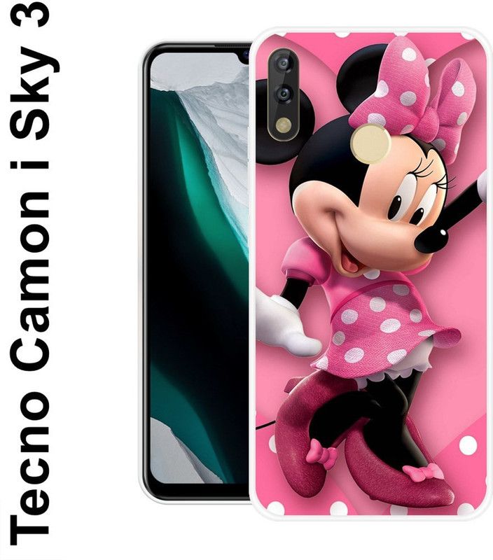 KLC Back Cover for Tecno Camon I Sky 3  (Multicolor, Grip Case, Silicon)