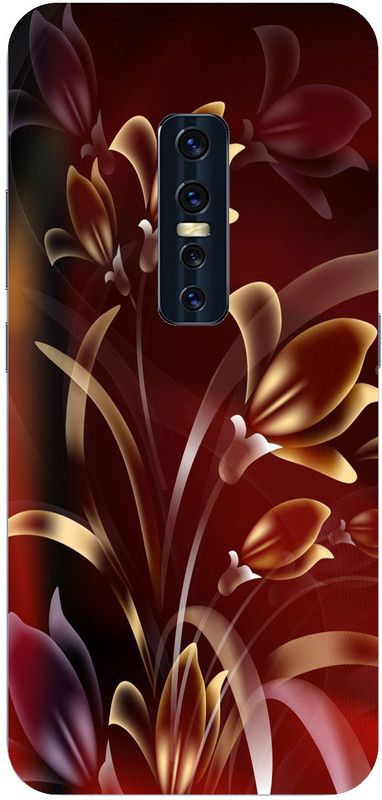 MStyle Back Cover for Vivo V17 Pro  (Maroon, Dual Protection, Silicon, Pack of: 1)
