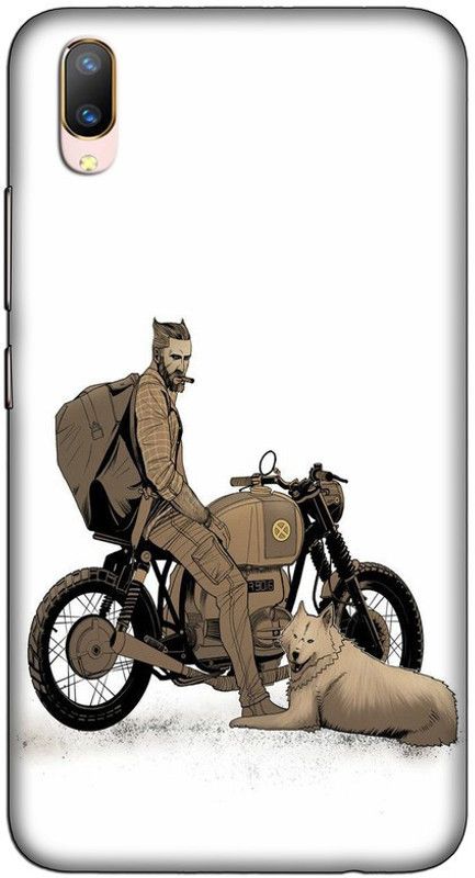 CROKIAN Back Cover for ViVO V11 Pro Attitude rider Back Cover  (Multicolor, Hard Case, Pack of: 1)