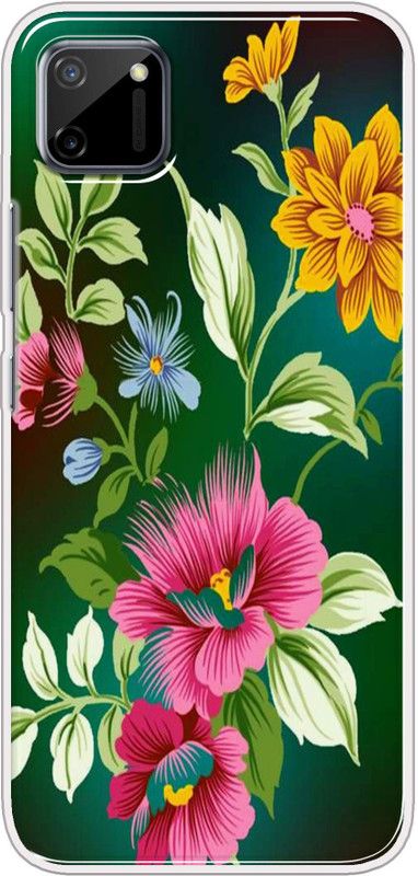 Oye Stuff Back Cover for Realme C11  (Multicolor, Grip Case, Silicon, Pack of: 1)