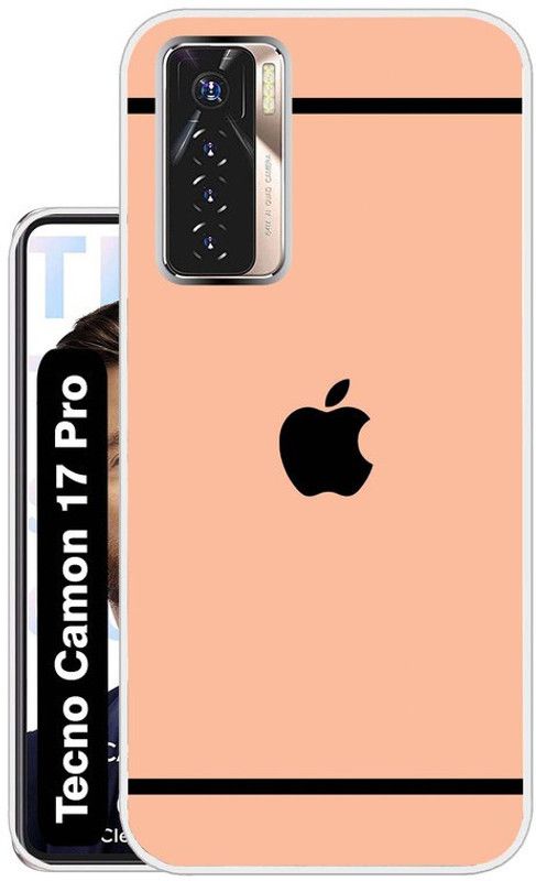 Case Club Back Cover for Tecno Camon 17 Pro  (Pink, Grip Case, Silicon, Pack of: 1)