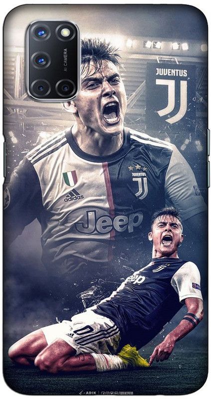 CROKIAN Back Cover for OPPO A52 football Back Cover  (Multicolor, Hard Case, Pack of: 1)