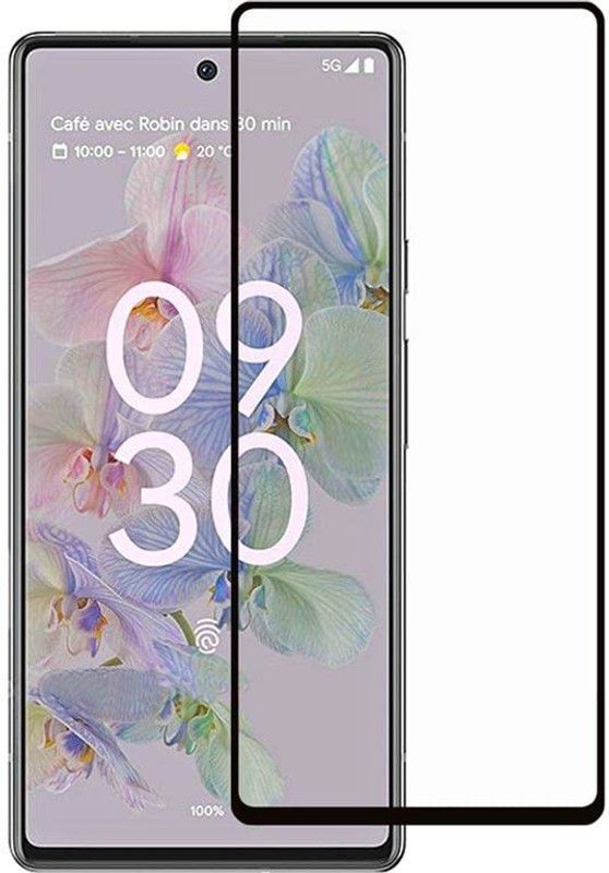 DSCASE Edge To Edge Tempered Glass for Google Pixel 6A  (Pack of 1)