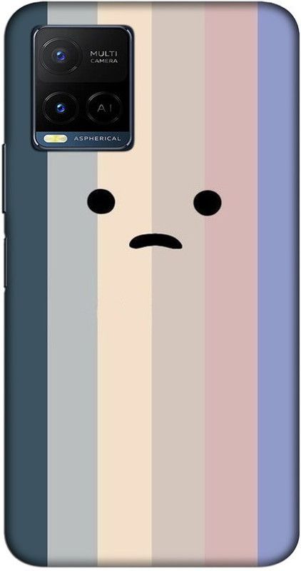 CROKIAN Back Cover for Vivo Y21 Designs Back Cover  (White, Hard Case, Pack of: 1)