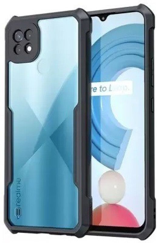 S-Hardline Back Cover for Realme Narzo 30A, HD Clear Flexible Transparent Case  (Transparent)