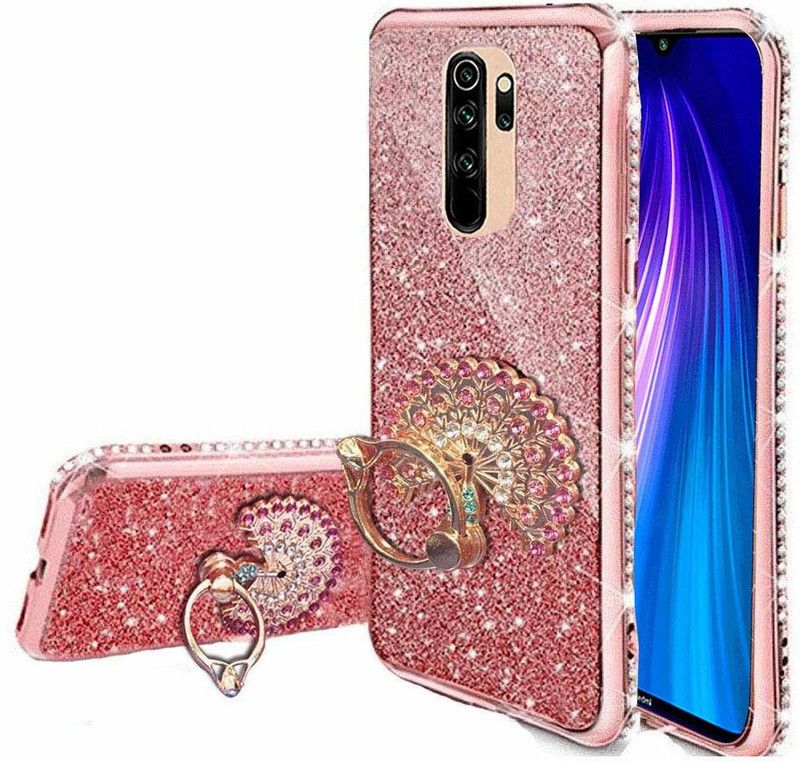 KC Back Cover for Mi Redmi Note 8 Pro  (Multicolor, Cases with Holder, Silicon, Pack of: 1)