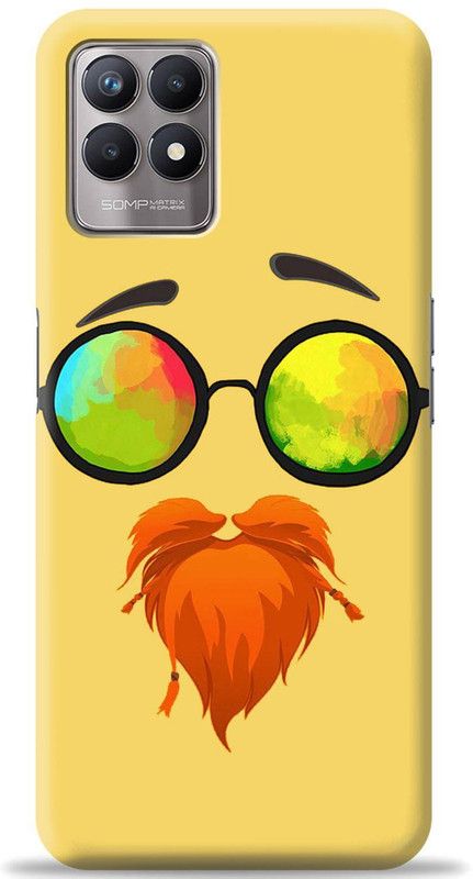 Crafter Back Cover for Realme Narzo 50  (Yellow, Shock Proof, Pack of: 1)