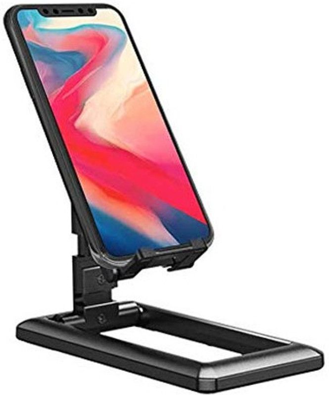 Megaloyalty LOW PRICE Premium Foldable Multi Angle Adjustable Universal Mobile Holder Desktop Stand Mobile Holder
