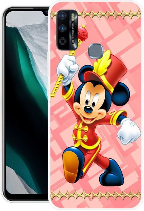 Sswastik Back Cover for Infinix Smart 4 Plus  (Multicolor, Silicon)