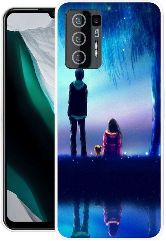 KLC Back Cover for Lava Agni 5G  (Multicolor, Grip Case, Silicon)