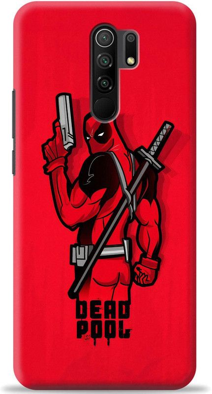 Loffar Back Cover for Mi Redmi 9 Prime  (Red, Shock Proof, Pack of: 1)