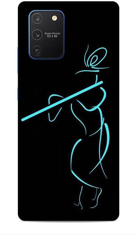 Printastic Back Cover for Samsung Galaxy S10 Lite  (Black, Green, Hard Case, Pack of: 1)