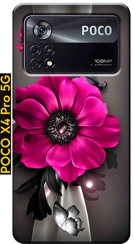 YorktoSis Back Cover for Poco X4 Pro 5G 2776  (Multicolor, Matte Finish, Silicon, Pack of: 1)