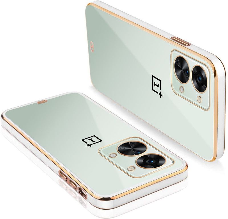 V-TAN Back Cover for Oneplus Nord 2T 5G  (White, Pack of: 1)