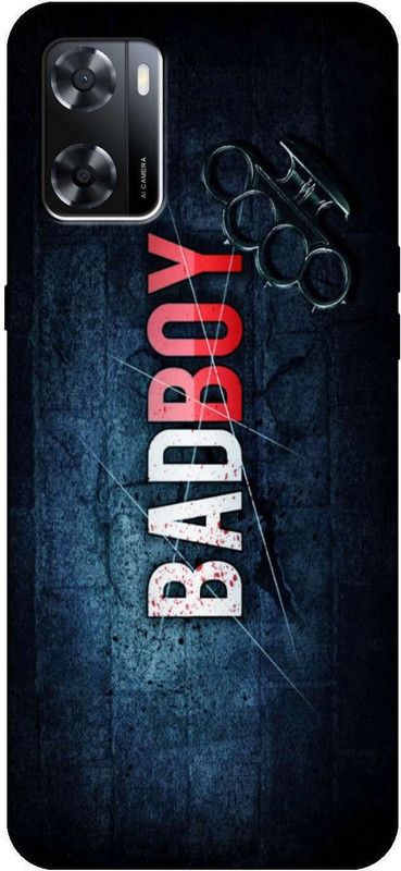 iprinto Back Cover for Oppo A57 2022, CPH2387 Bad Boy Back Cover  (Multicolor, Hard Case, Pack of: 1)