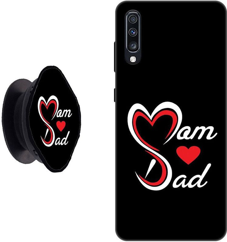 My Swag Back Cover for Samsung Galaxy A70s  (Multicolor, Cases with Holder, Pack of: 2)
