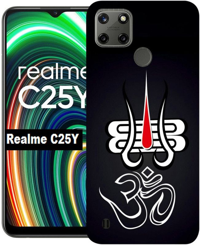 Anami Back Cover for Realme C25Y  (Multicolor, Dual Protection, Silicon)