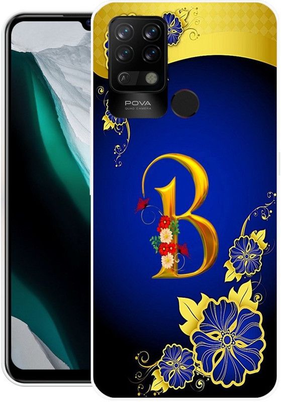 NEVYZAP Back Cover for Tecno Pova  (Multicolor, Grip Case, Silicon, Pack of: 1)