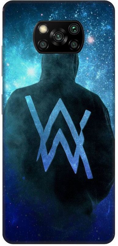 BYXIS Back Cover for Poco X3 Pro Alan walker, EDM DJ, Faded, Singer, DJ, EDM, Cool  (Multicolor, Shock Proof, Pack of: 1)