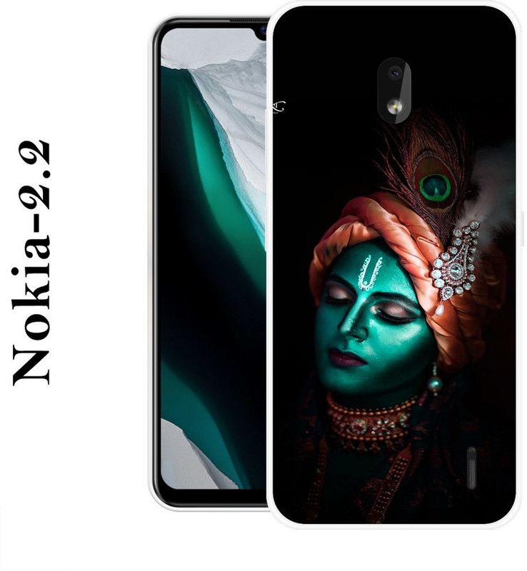 JATLAND Back Cover for Nokia 2.2  (Black, Silicon)