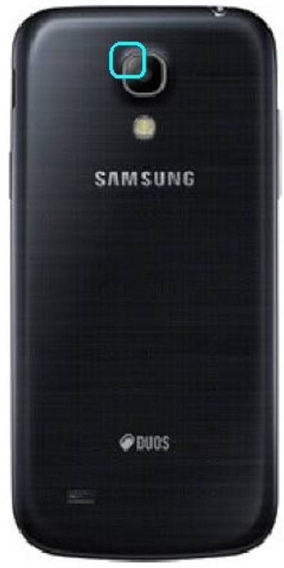 HEAVIN Back Camera Lens Glass Protector for Samsung Galaxy S4 mini Duos I9192  (Pack of: 1)