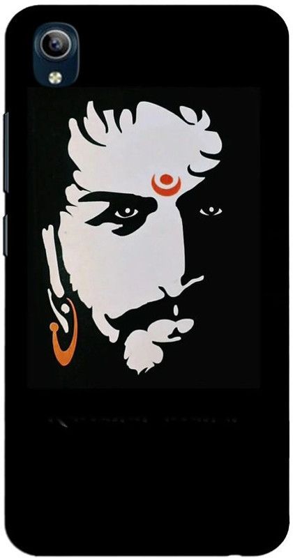 CROKIAN Back Cover for Vivo 1820 Shatriya Back Cover  (Black, Hard Case, Pack of: 1)