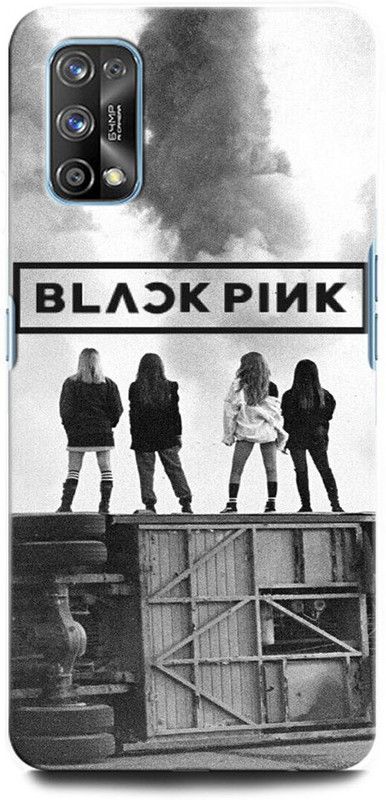INTELLIZE Back Cover for Realme 7 Pro RMX2170 LISA, JENNIE, ROSE, JISOO, BLACK PINK GIRL, NATURE  (Multicolor, Hard Case, Pack of: 1)