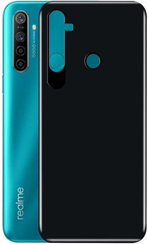 LIKEDESIGN Back Cover for Realme 5, Realme 5s, Realme 5i  (Black, Shock Proof)