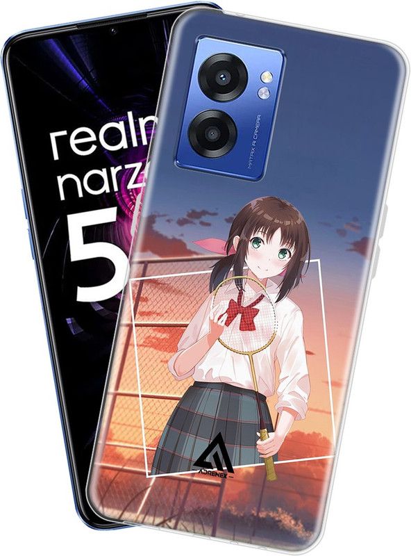 Adrenex Back Cover for realme narzo 50 5G  (Multicolor, Grip Case, Silicon, Pack of: 1)